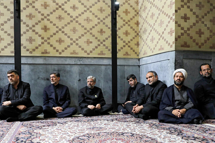 Photos: Ayatollah Marvi attends Muharram mourning ceremonies