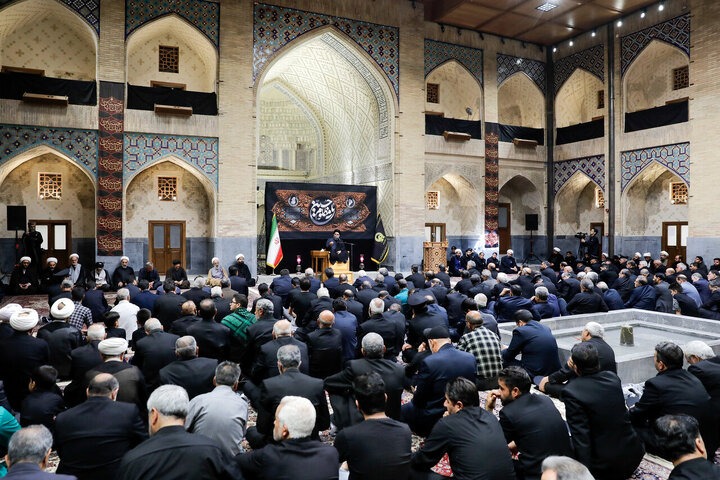 Photos: Ayatollah Marvi attends Muharram mourning ceremonies