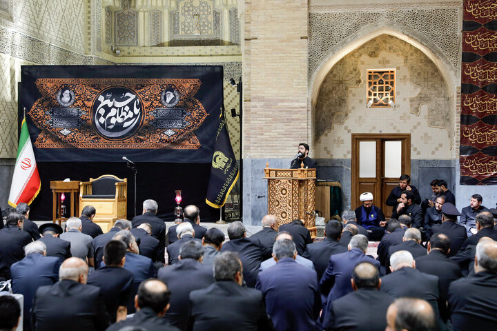 Photos: Ayatollah Marvi attends Muharram mourning ceremonies