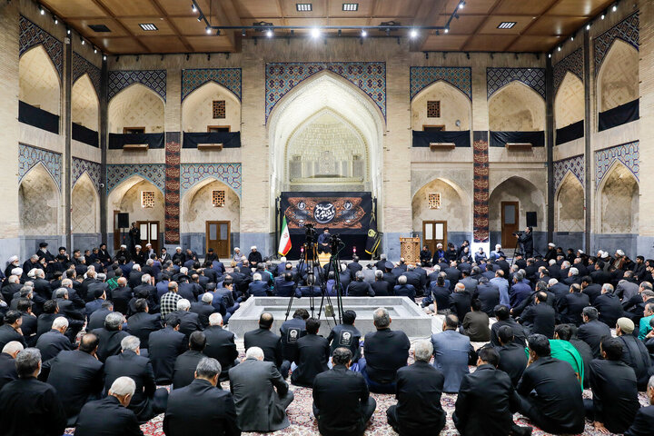 Photos: Ayatollah Marvi attends Muharram mourning ceremonies
