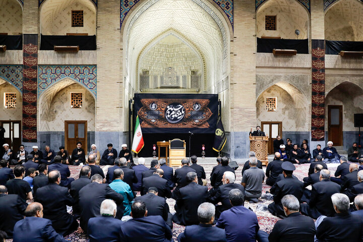 Photos: Ayatollah Marvi attends Muharram mourning ceremonies