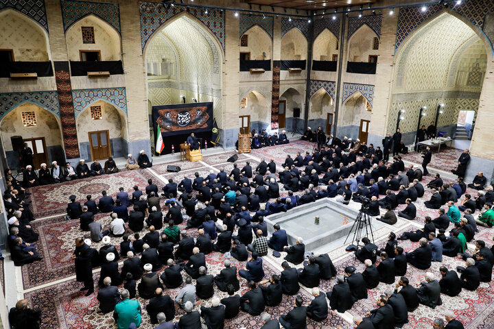 Photos: Ayatollah Marvi attends Muharram mourning ceremonies