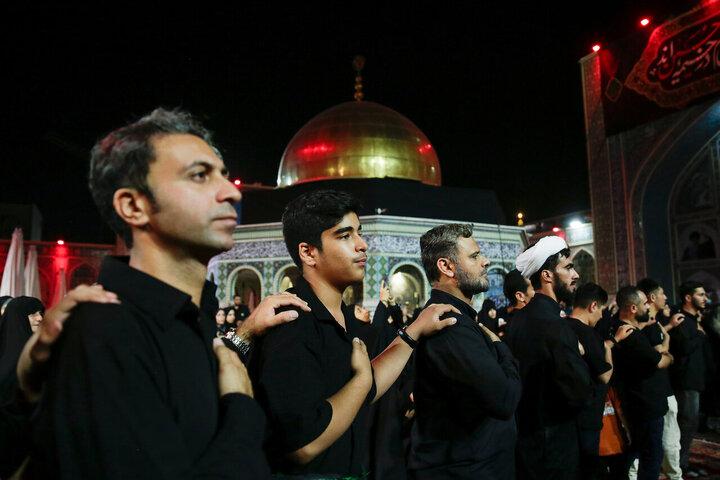 Photos: Muharram mourning ceremony of Semnan's people held at Imam Reza holy shrine