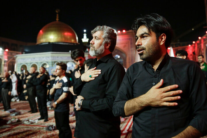 Photos: Muharram mourning ceremony of Semnan's people held at Imam Reza holy shrine