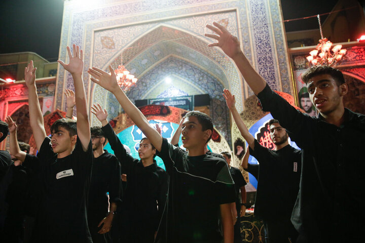 Photos: Muharram mourning ceremony of Semnan's people held at Imam Reza holy shrine