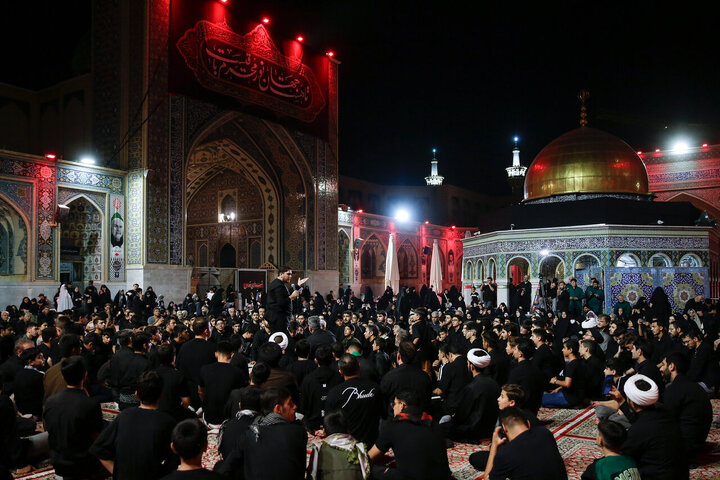 Photos: Muharram mourning ceremony of Semnan's people held at Imam Reza holy shrine