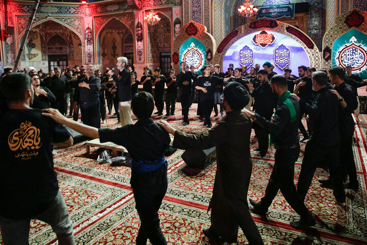 Photos: Muharram mourning ceremony of Semnan's people held at Imam Reza holy shrine