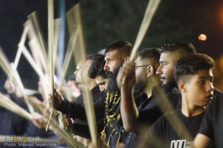 Photos: Nader Crossroads neighborhood in Tabriz city hosts Husseini mourners