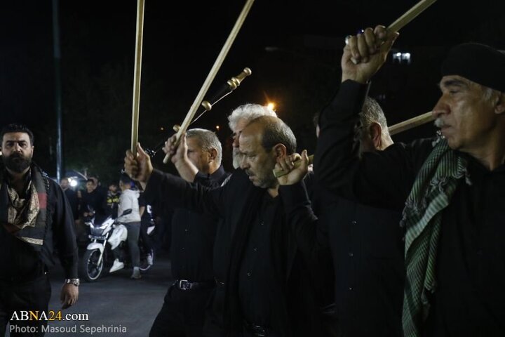 Photos: Nader Crossroads neighborhood in Tabriz city hosts Husseini mourners