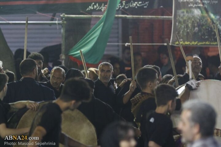 Photos: Nader Crossroads neighborhood in Tabriz city hosts Husseini mourners