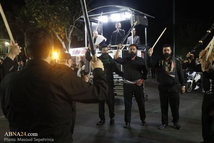 Photos: Nader Crossroads neighborhood in Tabriz city hosts Husseini mourners