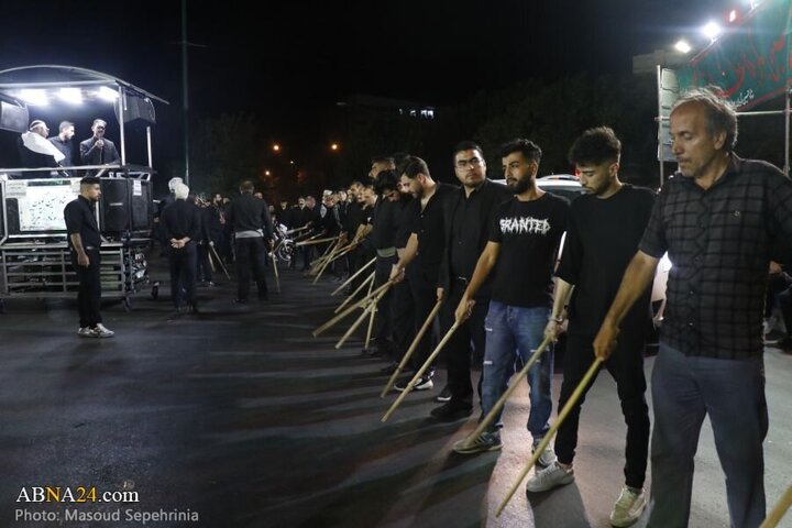 Photos: Nader Crossroads neighborhood in Tabriz city hosts Husseini mourners