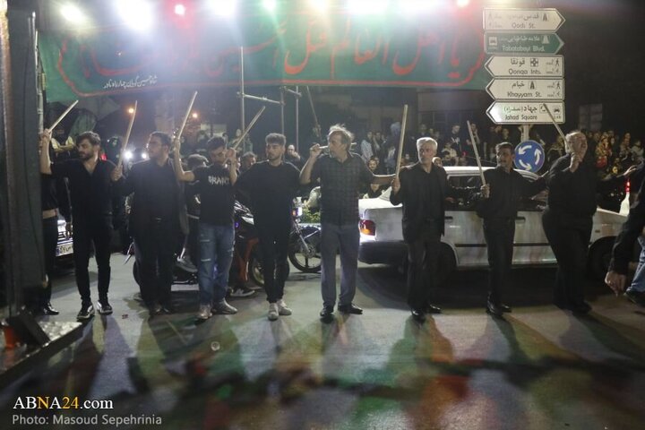 Photos: Nader Crossroads neighborhood in Tabriz city hosts Husseini mourners