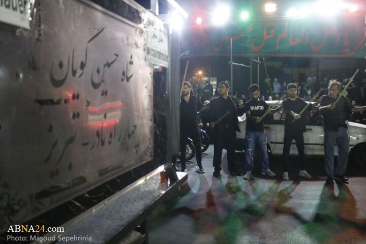 Photos: Nader Crossroads neighborhood in Tabriz city hosts Husseini mourners