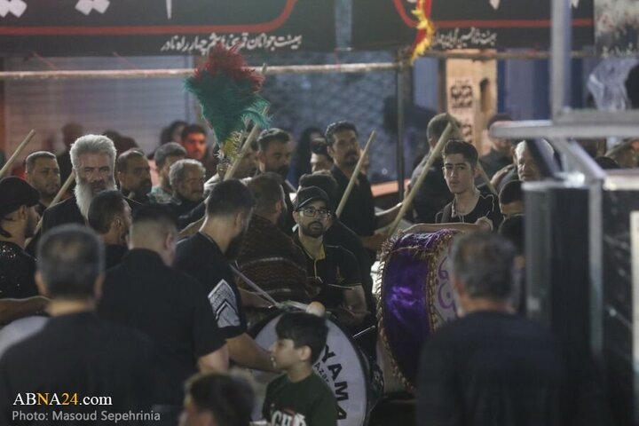 Photos: Nader Crossroads neighborhood in Tabriz city hosts Husseini mourners