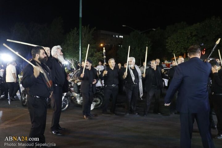 Photos: Nader Crossroads neighborhood in Tabriz city hosts Husseini mourners