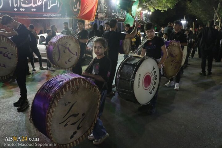 Photos: Nader Crossroads neighborhood in Tabriz city hosts Husseini mourners