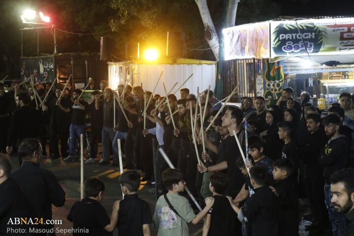Photos: Nader Crossroads neighborhood in Tabriz city hosts Husseini mourners