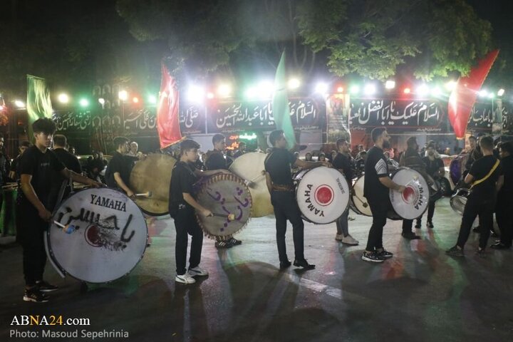 Photos: Nader Crossroads neighborhood in Tabriz city hosts Husseini mourners
