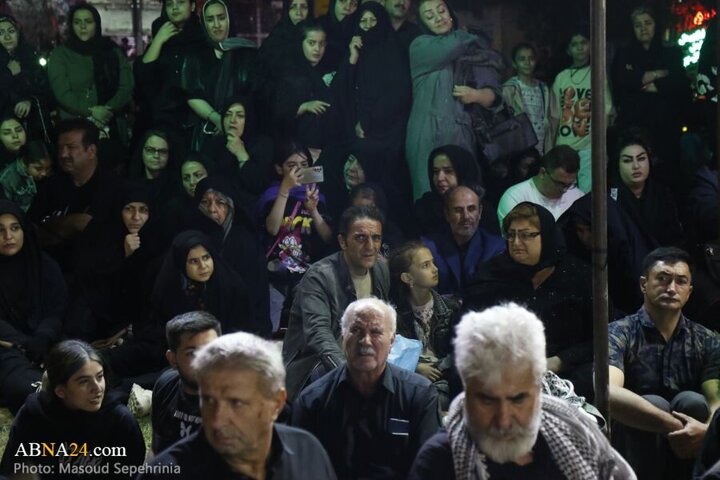 Photos: Nader Crossroads neighborhood in Tabriz city hosts Husseini mourners