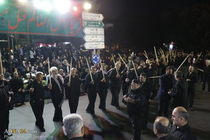 Photos: Nader Crossroads neighborhood in Tabriz city hosts Husseini mourners