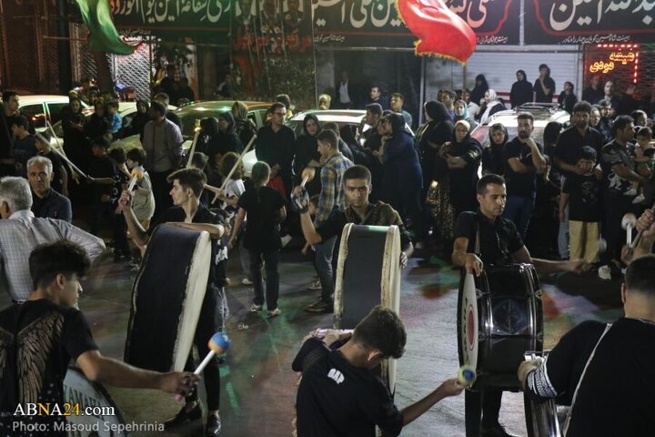 Photos: Nader Crossroads neighborhood in Tabriz city hosts Husseini mourners