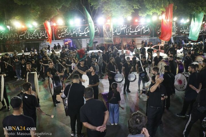 Photos: Nader Crossroads neighborhood in Tabriz city hosts Husseini mourners
