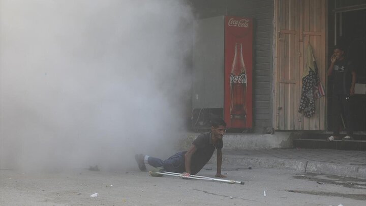 Photos: Brutal bombing of residential building in Gaza