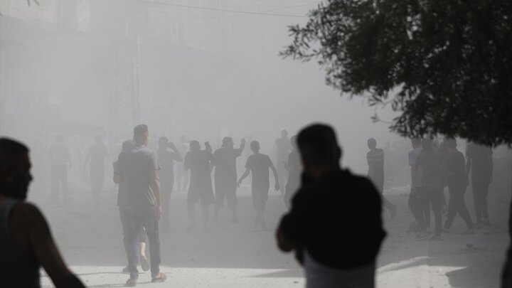 Photos: Brutal bombing of residential building in Gaza