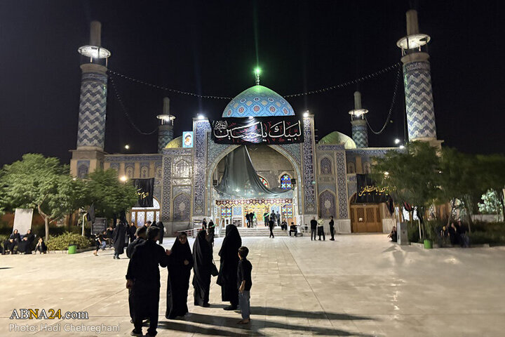 Photos: First decade of Muharram mourning ceremony held by Lorestanis living in Qom
