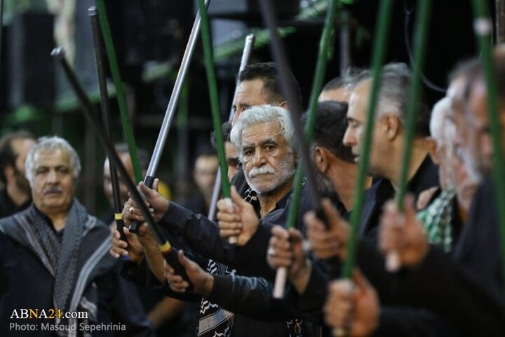 Photos: Ninth night of Muharram mourning ceremony held in Azizabad Maralan neighborhood in Tabriz