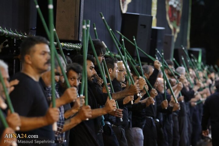 Photos: Ninth night of Muharram mourning ceremony held in Azizabad Maralan neighborhood in Tabriz