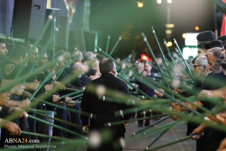Photos: Ninth night of Muharram mourning ceremony held in Azizabad Maralan neighborhood in Tabriz