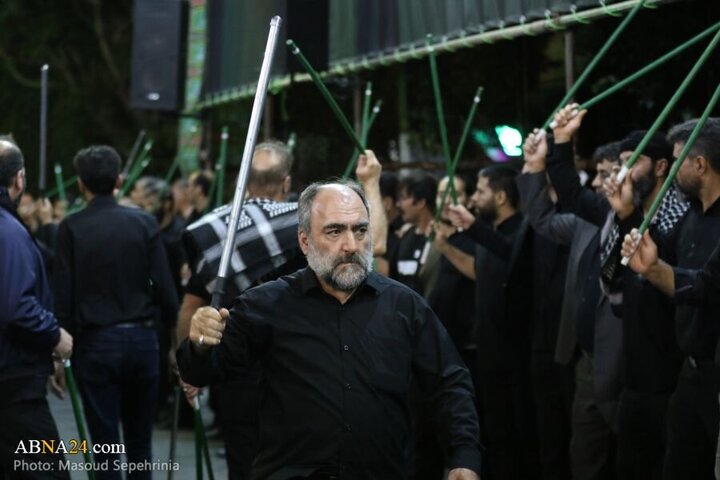 Photos: Ninth night of Muharram mourning ceremony held in Azizabad Maralan neighborhood in Tabriz