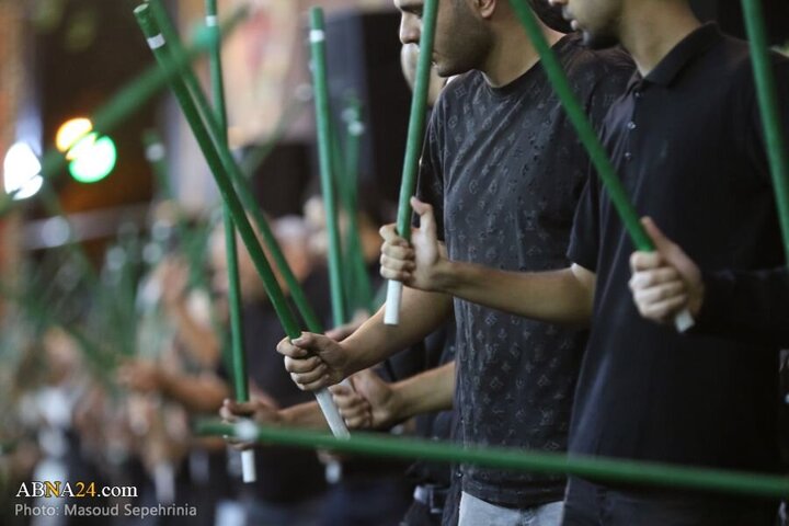 Photos: Ninth night of Muharram mourning ceremony held in Azizabad Maralan neighborhood in Tabriz