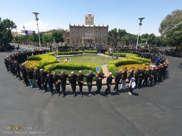 Photos: Gathering of Husseini mourners in Tabriz on Tasua Day