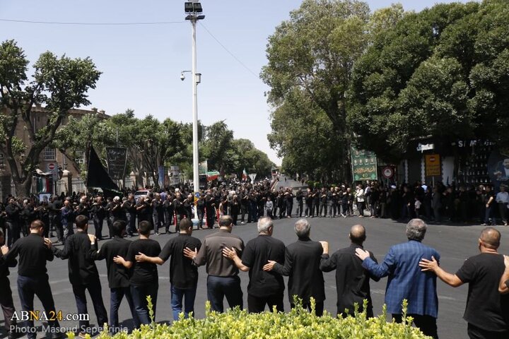 Photos: Gathering of Husseini mourners in Tabriz on Tasua Day
