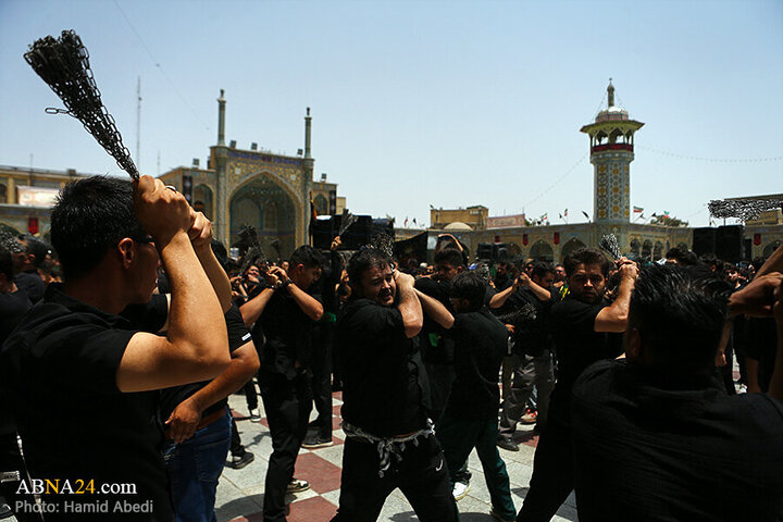 Photos: Tasua mourning processions held in Qom