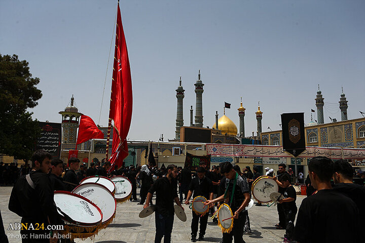 Photos: Tasua mourning processions held in Qom