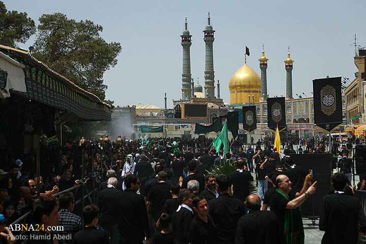Photos: Tasua mourning processions held in Qom