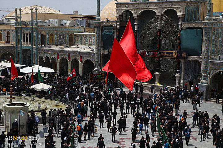 Photos: Tasua mourning processions held in Qom