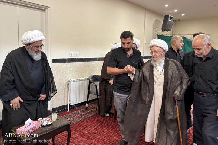Photos: Tasua mourning ceremony held at offices of Grand Ayatollahs