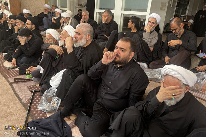 Photos: Tasua mourning ceremony held at offices of Grand Ayatollahs