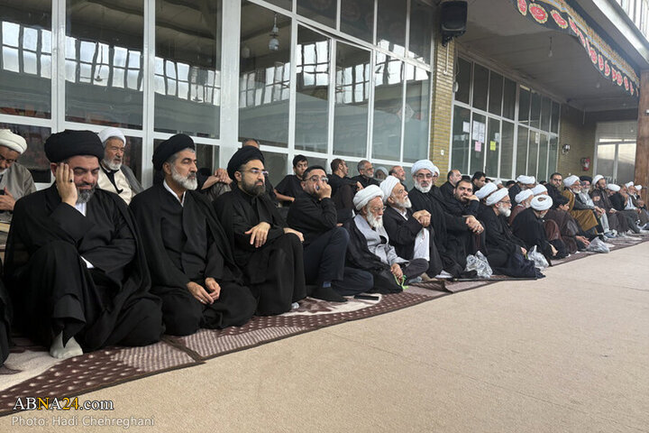 Photos: Tasua mourning ceremony held at offices of Grand Ayatollahs