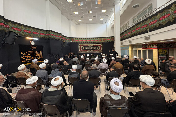 Photos: Tasua mourning ceremony held at offices of Grand Ayatollahs