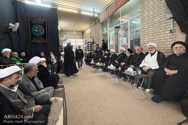Photos: Tasua mourning ceremony held at offices of Grand Ayatollahs