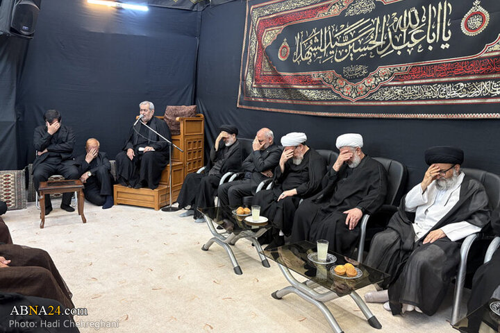 Photos: Tasua mourning ceremony held at offices of Grand Ayatollahs