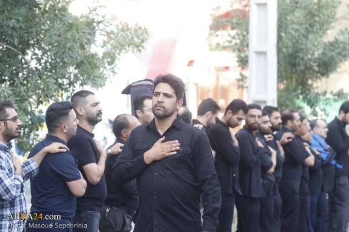 Photos: Gathering of Husseini mourners from northwest of Tabriz on Tasu'a Day