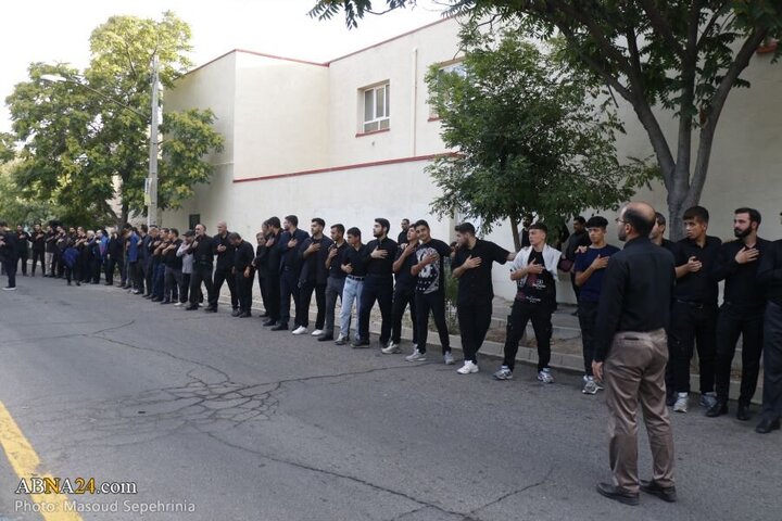 Photos: Gathering of Husseini mourners from northwest of Tabriz on Tasu'a Day