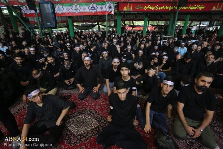 Photos: Tasua mourning ceremony held at Martyr Motahari Veterans' Nursing Home in Isfahan